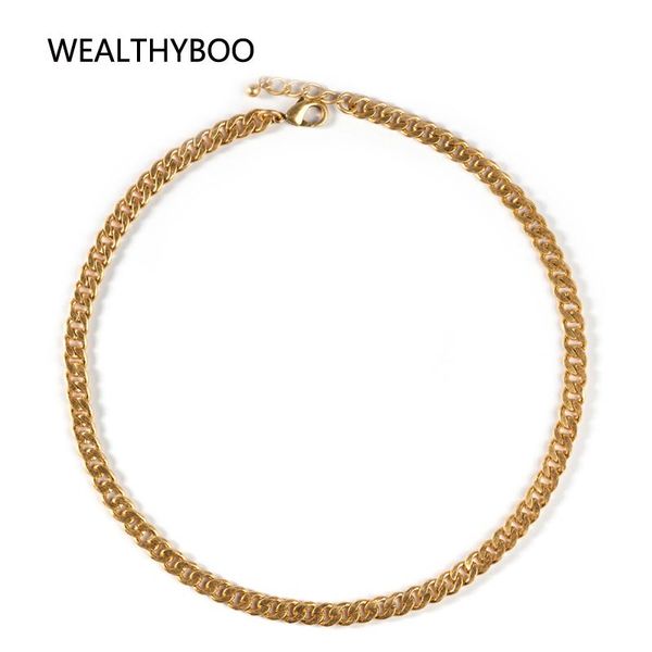 vintage necklace chunky chain choker thick statement curb cuban link exaggerated big gold snake female jewelry pendant necklaces, Silver
vintage necklace chunky chain choker thick statement curb cuban link exaggerated big gold snake female jewelry pendant necklaces, Silver
