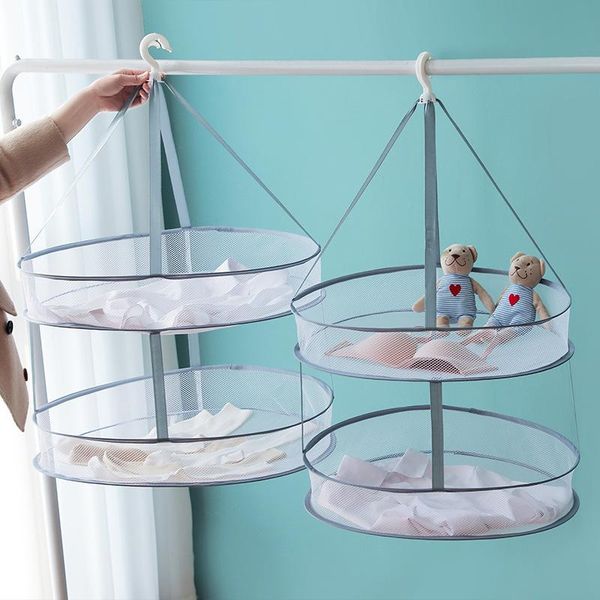 laundry storage & organization foldable clothes drying net basket windproof socks underwear sweater nets washable hanging clothing organizer
laundry storage & organization foldable clothes drying net basket windproof socks underwear sweater nets washable hanging clothing organizer