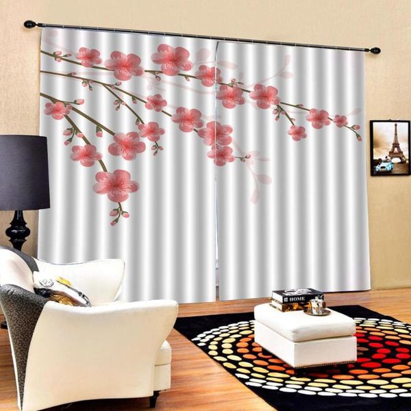 curtain & drapes chinese style pink plum blossom 3d blackout for living room bedroom polyester fabric indoor decoration sets
curtain & drapes chinese style pink plum blossom 3d blackout for living room bedroom polyester fabric indoor decoration sets