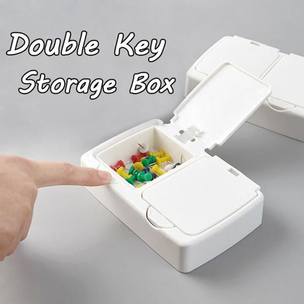 storage bottles & jars multifunction double key box household small part jewelry organizer
storage bottles & jars multifunction double key box household small part jewelry organizer