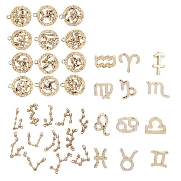 pendant necklaces 36pcs fashion twelve constellation pendants practical jewelry charms for diy use, Silver
pendant necklaces 36pcs fashion twelve constellation pendants practical jewelry charms for diy use, Silver