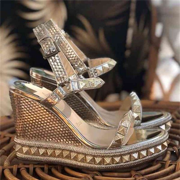women lady sandals luxury pyraclou women's wedge fashion red bottom shoes wedges high heels party wedding dress, Black
women lady sandals luxury pyraclou women's wedge fashion red bottom shoes wedges high heels party wedding dress, Black