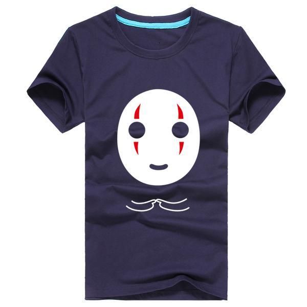 men's t-shirts high-q spirited away no face man cotton cartoon tee t-shirt top, White;black
men's t-shirts high-q spirited away no face man cotton cartoon tee t-shirt top, White;black