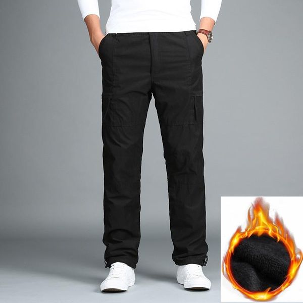men's pants plus size men tide winter thick warm full length multi pocket casual military baggy tactical trousers, Black
men's pants plus size men tide winter thick warm full length multi pocket casual military baggy tactical trousers, Black