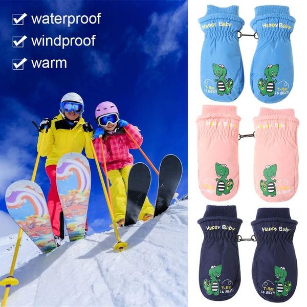 five fingers gloves kids ski winter windproof cartoon dinosaur non-slip waterproof thick warm sports mittens, Blue;gray
five fingers gloves kids ski winter windproof cartoon dinosaur non-slip waterproof thick warm sports mittens, Blue;gray