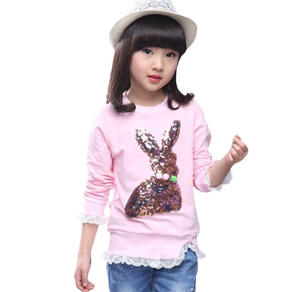 autumn girls t-shirt long sleeves for rabbit sequin kids casual spring winter clothes 4-12 y 210528, Blue
autumn girls t-shirt long sleeves for rabbit sequin kids casual spring winter clothes 4-12 y 210528, Blue