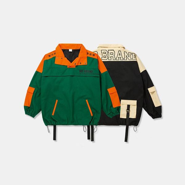 trend men's sports wind jacket thin slim long sleeve personality windbreaker zipper outerwea jackets, Black;brown
trend men's sports wind jacket thin slim long sleeve personality windbreaker zipper outerwea jackets, Black;brown