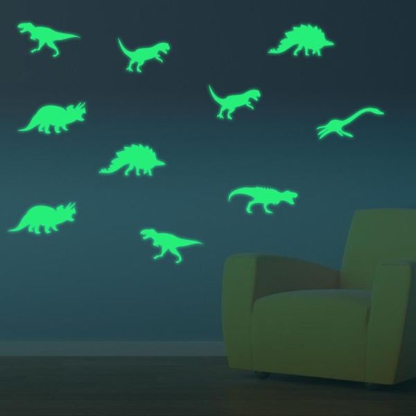 9pcs glow in the dark dinosaurs decals toys kids room window wall ceiling luminous stickers room decoration accessories
9pcs glow in the dark dinosaurs decals toys kids room window wall ceiling luminous stickers room decoration accessories