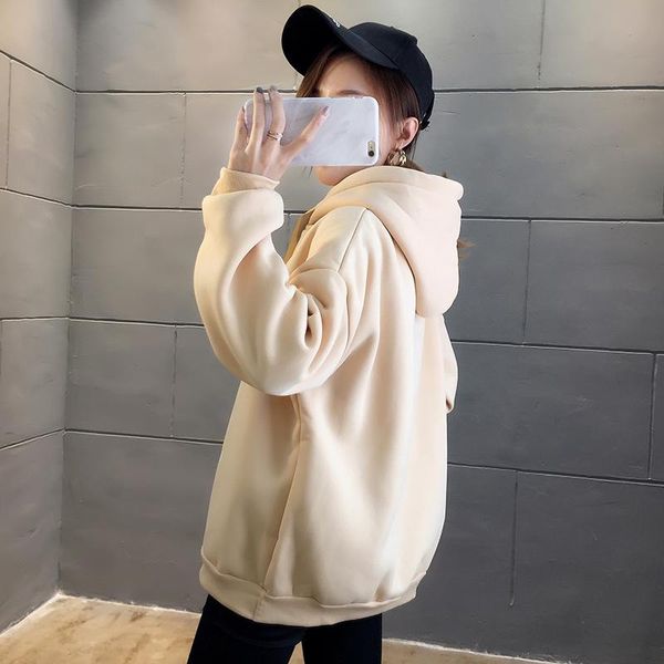 women's hoodies & sweatshirts long-sleeved hooded pullover casual loose printed letters trend sweatshirt women female, Black
women's hoodies & sweatshirts long-sleeved hooded pullover casual loose printed letters trend sweatshirt women female, Black