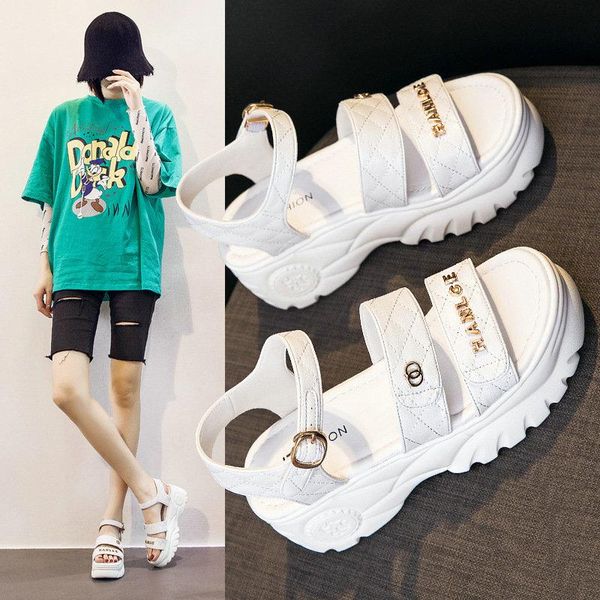 sandals 2021 summer real leather roman thick-soled fairy style old daddy sponge cake fragrant wind, Black
sandals 2021 summer real leather roman thick-soled fairy style old daddy sponge cake fragrant wind, Black