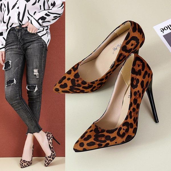 dress shoes 2021 fashion women's leopard print high-heeled autumn stiletto banquet plus size, Black
dress shoes 2021 fashion women's leopard print high-heeled autumn stiletto banquet plus size, Black