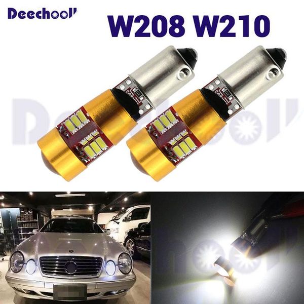 emergency lights 2xcanbus pure white real 2.4w 220lm led parking position side light bulb for - e-class w210 e420 w208
emergency lights 2xcanbus pure white real 2.4w 220lm led parking position side light bulb for - e-class w210 e420 w208