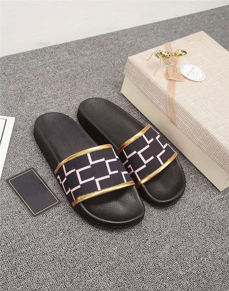 women men classic design slippers fashion non slip beach shoes leather female comfortable 3d printing slipper flip flops casual sandals g102, Black
women men classic design slippers fashion non slip beach shoes leather female comfortable 3d printing slipper flip flops casual sandals g102, Black