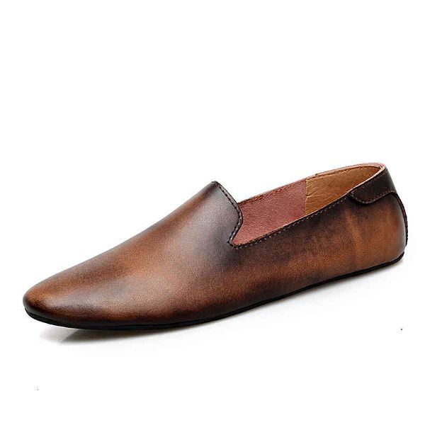 dress shoes fashion men leather flats comfortable man casual slip on male outdoor walking split driving szue, Black
dress shoes fashion men leather flats comfortable man casual slip on male outdoor walking split driving szue, Black
