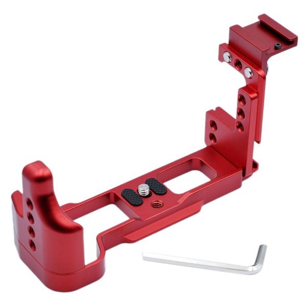 vertical quick release l plate/bracket holder hand grip adapter with shoe for canon eos-m6ii camera tripods
vertical quick release l plate/bracket holder hand grip adapter with shoe for canon eos-m6ii camera tripods