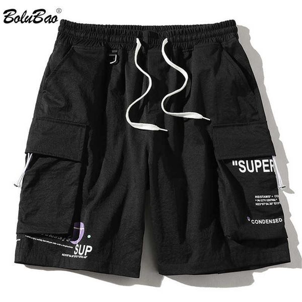 bolubao brand men cargo shorts summer men's high street letter print male casual drawstring knee length 210714, White;black
bolubao brand men cargo shorts summer men's high street letter print male casual drawstring knee length 210714, White;black