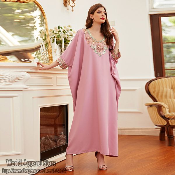 Batwing Abaya Dubai Muslim Fashion Hijab Satin Maxi Dress Turkey Islam Dresses For Women Robe Longue Femme Ramadan Eid MubarakPlus size clot
Batwing Abaya Dubai Muslim Fashion Hijab Satin Maxi Dress Turkey Islam Dresses For Women Robe Longue Femme Ramadan Eid MubarakPlus size clot