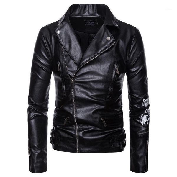 men's jackets 2021 autumn fashion trend motorcycle leather jacket zipper printing punk hip-hop style, Black;brown
men's jackets 2021 autumn fashion trend motorcycle leather jacket zipper printing punk hip-hop style, Black;brown