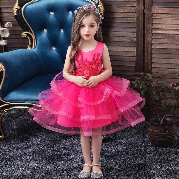 girl's dresses baby girl dress mesh midi sleeveless o-neck flower sequined high waist flared princess for 2-10 years clothes, Red;yellow
girl's dresses baby girl dress mesh midi sleeveless o-neck flower sequined high waist flared princess for 2-10 years clothes, Red;yellow