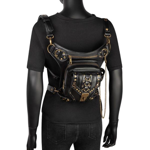 backpack fashion versatile chain strap steampunk backpacks vintage motorcycle bag street purse for women men
backpack fashion versatile chain strap steampunk backpacks vintage motorcycle bag street purse for women men