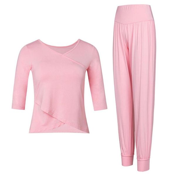 yoga outfit 1 set loose outfits activewear shirts and trousers
yoga outfit 1 set loose outfits activewear shirts and trousers