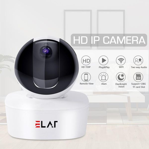 cameras elaf wireless 720p wifi ip camera p2p 1mp cctv network ir night vision security support tf card system
cameras elaf wireless 720p wifi ip camera p2p 1mp cctv network ir night vision security support tf card system