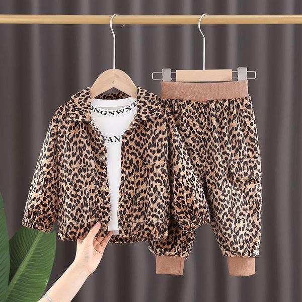 clothing sets 2021 boys girls leopard suit spring western fashion three-piece handsome korean children's casual set(coat+shirt+pant), White
clothing sets 2021 boys girls leopard suit spring western fashion three-piece handsome korean children's casual set(coat+shirt+pant), White