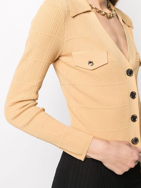 2021 autumn fall long sleeves spread collar camel yellow solid color knitted panelled single-breasted knitted tees women fashion knits g121, White
2021 autumn fall long sleeves spread collar camel yellow solid color knitted panelled single-breasted knitted tees women fashion knits g121, White
