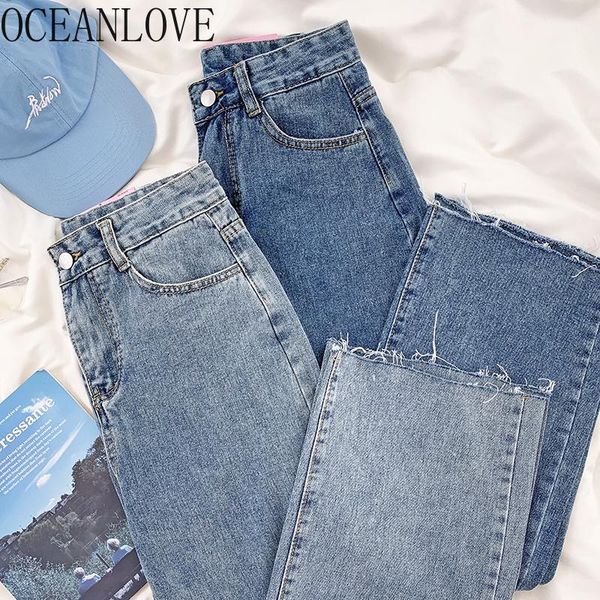 women's pants & capris oceanlove vintage denim women solid high waist button summer 2021 wide leg all match loose trousers casual 16893, Black;white
women's pants & capris oceanlove vintage denim women solid high waist button summer 2021 wide leg all match loose trousers casual 16893, Black;white