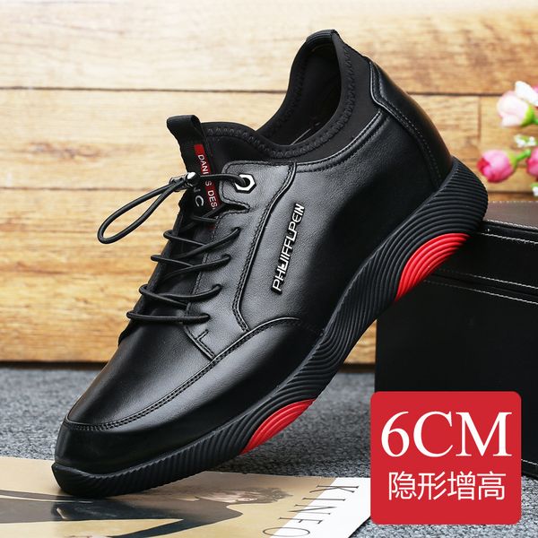 mens inner height increasing casual shoes mens leather invisible inner height increased 6cm korean style fashion black all-matching sports s
mens inner height increasing casual shoes mens leather invisible inner height increased 6cm korean style fashion black all-matching sports s