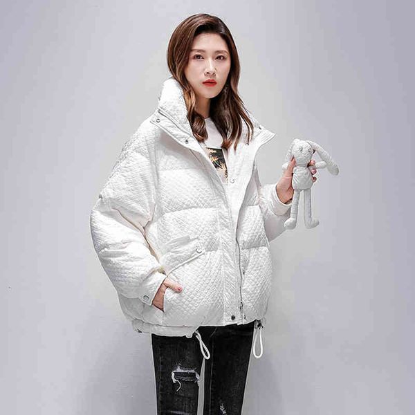 women's parkas down ladies jacket white duck same female 2021 winter rabbit short fashion loose thin coat, Black
women's parkas down ladies jacket white duck same female 2021 winter rabbit short fashion loose thin coat, Black