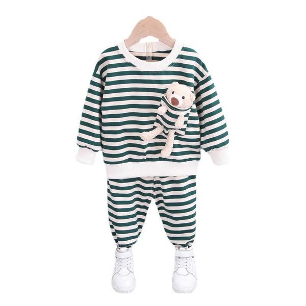 clothing sets children clothes spring autumn baby girls boys casual striped t-shirt pants 2pcs/set toddler costume kids tracksuit, White
clothing sets children clothes spring autumn baby girls boys casual striped t-shirt pants 2pcs/set toddler costume kids tracksuit, White