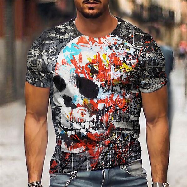 Original multicolored 3D printed T-shirts are unique, stylish, beautiful, breathable and comfortable. Daily party travel visual impact Gothi, White;black
Original multicolored 3D printed T-shirts are unique, stylish, beautiful, breathable and comfortable. Daily party travel visual impact Gothi, White;black