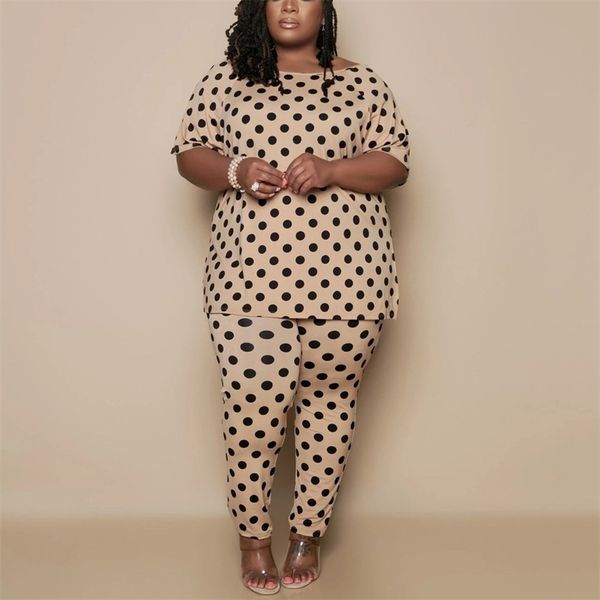 4xl 5xl plus size sets for women club outfits dot printed blouse & pants fashion summer 2 pieces matching clothing 210510, White
4xl 5xl plus size sets for women club outfits dot printed blouse & pants fashion summer 2 pieces matching clothing 210510, White