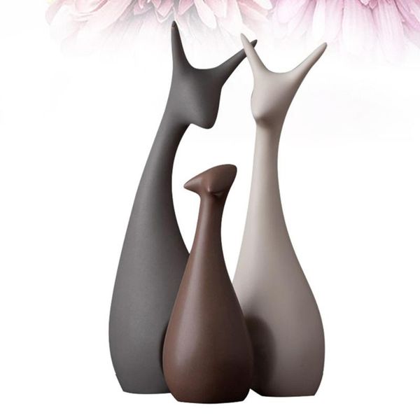 3pcs nordic style ceramic deer model animal decoration deskornament birthday gifts for table home decor (deer family) hooks & rails
3pcs nordic style ceramic deer model animal decoration deskornament birthday gifts for table home decor (deer family) hooks & rails