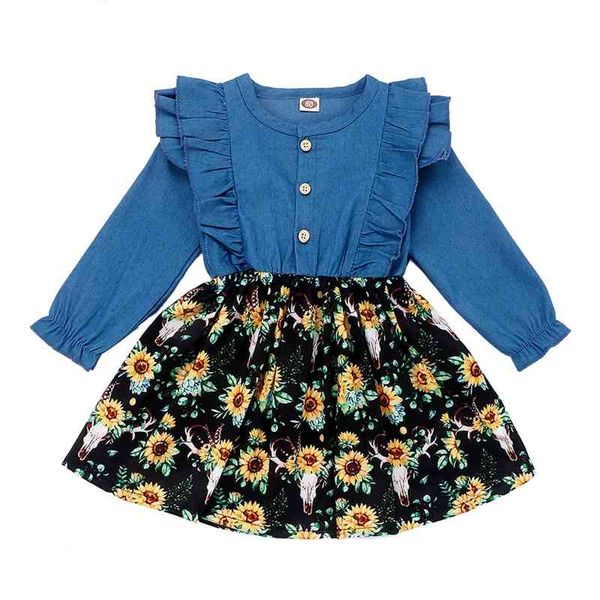 children's clothing autumn long sleeve dress girls sunflower dress middle and small children's skirt, Red;yellow
children's clothing autumn long sleeve dress girls sunflower dress middle and small children's skirt, Red;yellow