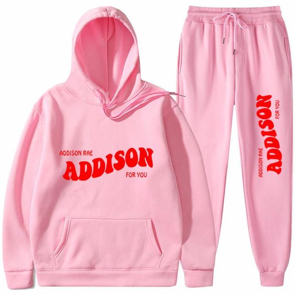 men's hoodies & sweatshirts all-match addison rae two piece set tracksuit long sleeve hoodies+jogger pant style streetwear&pants sets, Black
men's hoodies & sweatshirts all-match addison rae two piece set tracksuit long sleeve hoodies+jogger pant style streetwear&pants sets, Black