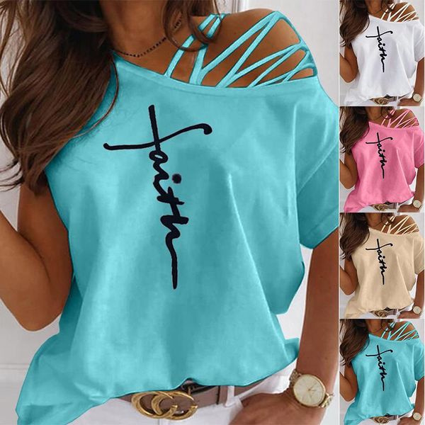 women's t-shirt summer women large size off shoulder tshirt print casual short sleeve o-neck pullovers fashion street tee, White
women's t-shirt summer women large size off shoulder tshirt print casual short sleeve o-neck pullovers fashion street tee, White