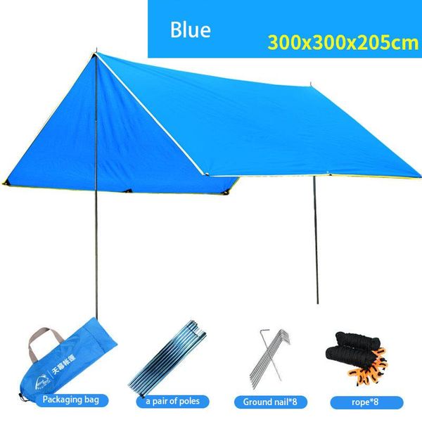 outdoor camping tents sunscreen rain-proof canopy tent roof gazebo awning multi-person and shelters
outdoor camping tents sunscreen rain-proof canopy tent roof gazebo awning multi-person and shelters