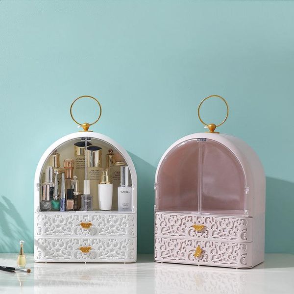 storage boxes & bins gift european-style cosmetic box dustproof household lipstick skin care products dressing table shelf bathroom
storage boxes & bins gift european-style cosmetic box dustproof household lipstick skin care products dressing table shelf bathroom
