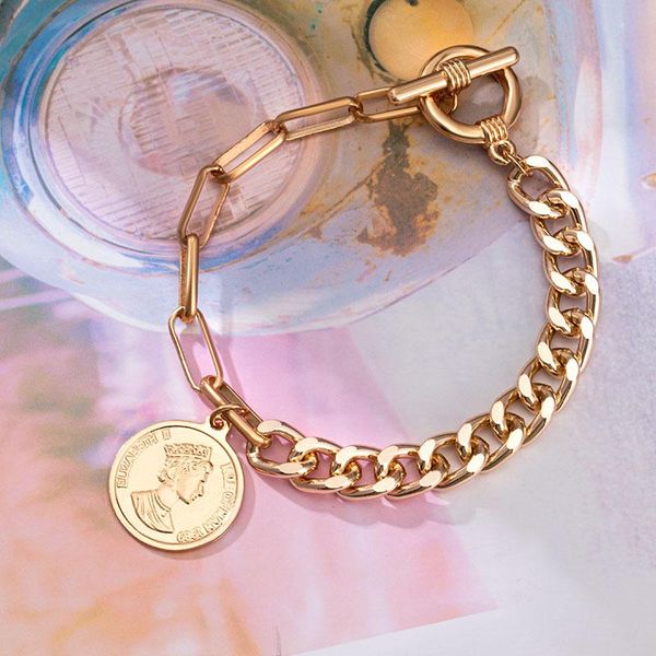 link, chain 2021 fashion multilayer beads bracelets for women beaded gold color metal portrait female bangles trendy jewelry, Black
link, chain 2021 fashion multilayer beads bracelets for women beaded gold color metal portrait female bangles trendy jewelry, Black
