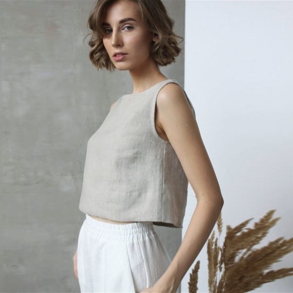women's tanks & camis summer new small camisole fashion short solid color linen inner and outer wear base all-match sleeveless top, White
women's tanks & camis summer new small camisole fashion short solid color linen inner and outer wear base all-match sleeveless top, White