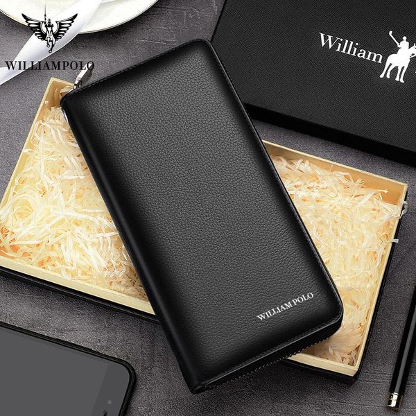 wallets williampolo mens wallet leather genuine money bag rfid card package clutch passport cover purse long coin fashion design, Red;black
wallets williampolo mens wallet leather genuine money bag rfid card package clutch passport cover purse long coin fashion design, Red;black