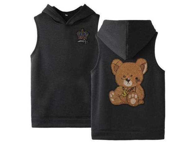 new fashion men rhinestone sleeveless men's vest streetwear hip pop design drop shipping, Black
new fashion men rhinestone sleeveless men's vest streetwear hip pop design drop shipping, Black
