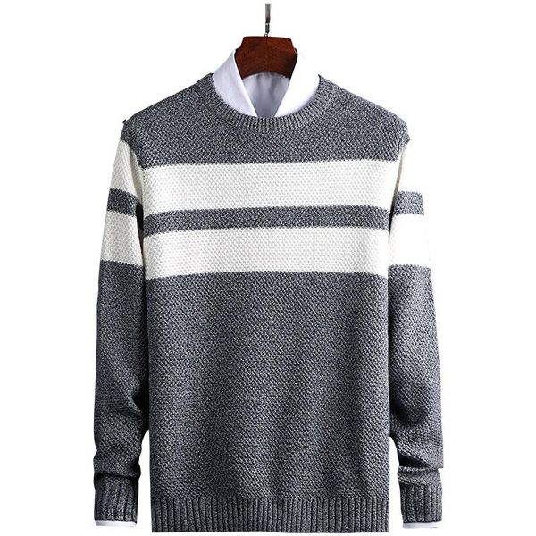 men's sweaters 2021 korea grey pullovers men long sleeve knitted sweater winter homme warm navy coat 3xl, White;black
men's sweaters 2021 korea grey pullovers men long sleeve knitted sweater winter homme warm navy coat 3xl, White;black