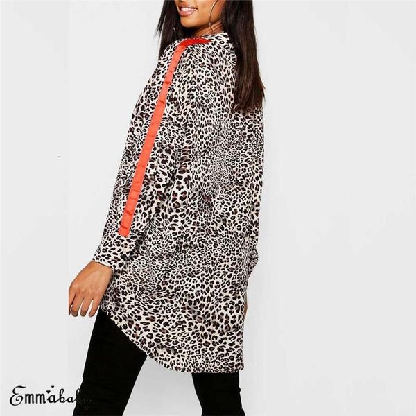 women's blouses & shirts women autumn leopard blouse v neck loose baggy ladies long sleeve shirt blusas femininas clothing qhj0, White
women's blouses & shirts women autumn leopard blouse v neck loose baggy ladies long sleeve shirt blusas femininas clothing qhj0, White
