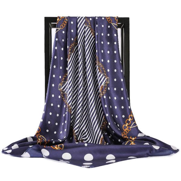 scarves 2021 luxury kerchief sunscreen headcloth female 90x90cm silk scarf summer dot print bandana fashion high-grade shawl, Blue;gray
scarves 2021 luxury kerchief sunscreen headcloth female 90x90cm silk scarf summer dot print bandana fashion high-grade shawl, Blue;gray