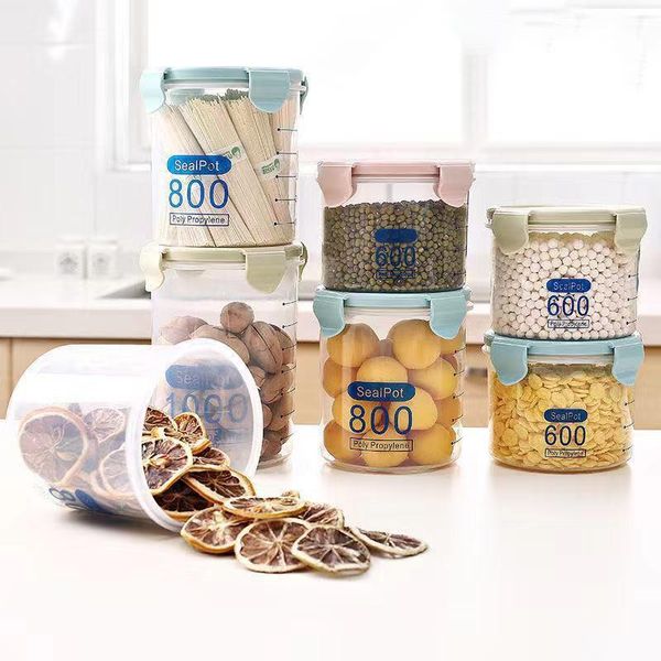 storage bottles & jars kitchen refrigerator noodle box multigrain plastic food container tank transparent fresh keeping sealed
storage bottles & jars kitchen refrigerator noodle box multigrain plastic food container tank transparent fresh keeping sealed