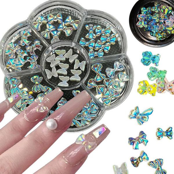 10pcs/42pcs aurora crystal bear/bow 3d nail art rhinestone accessories gems box manicure decorations set b035, Silver;gold
10pcs/42pcs aurora crystal bear/bow 3d nail art rhinestone accessories gems box manicure decorations set b035, Silver;gold