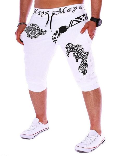 summer street weat men shorts fashion printing casual slim fit cotton running comfortable fitness clothing men's, White;black
summer street weat men shorts fashion printing casual slim fit cotton running comfortable fitness clothing men's, White;black